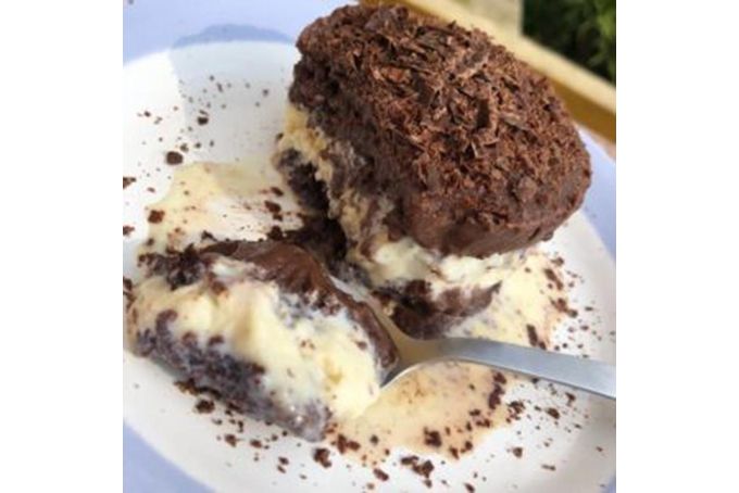 Bolo De Pote Fit Chocolate Com Ninho 150g Luccofit Bolo De Pote Fit Chocolate Com Ninho 150g Luccofit